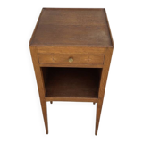 Vintage oak bedside table – circa 1950