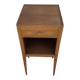 Table de chevet vintage en chêne – circa 1950