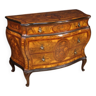 Commode vénitienne lombarde de style Louis XV