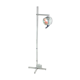 Lampadaire en métal, Tchécoslovaquie des années 1950
