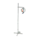 Lampadaire en métal, Tchécoslovaquie des années 1950