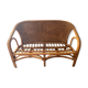 Vintage rattan sofa 60s-70s