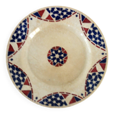 Ancienne assiette Gien modèle Dédée