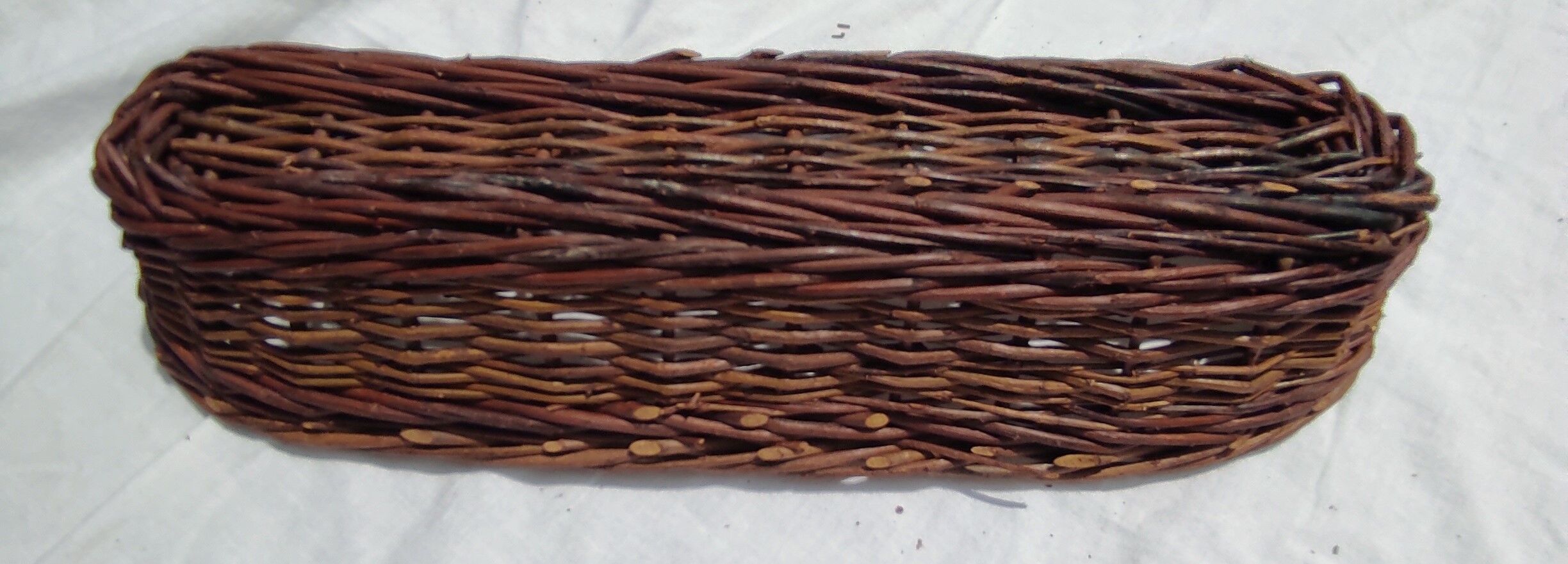 Old woven chestnut basket