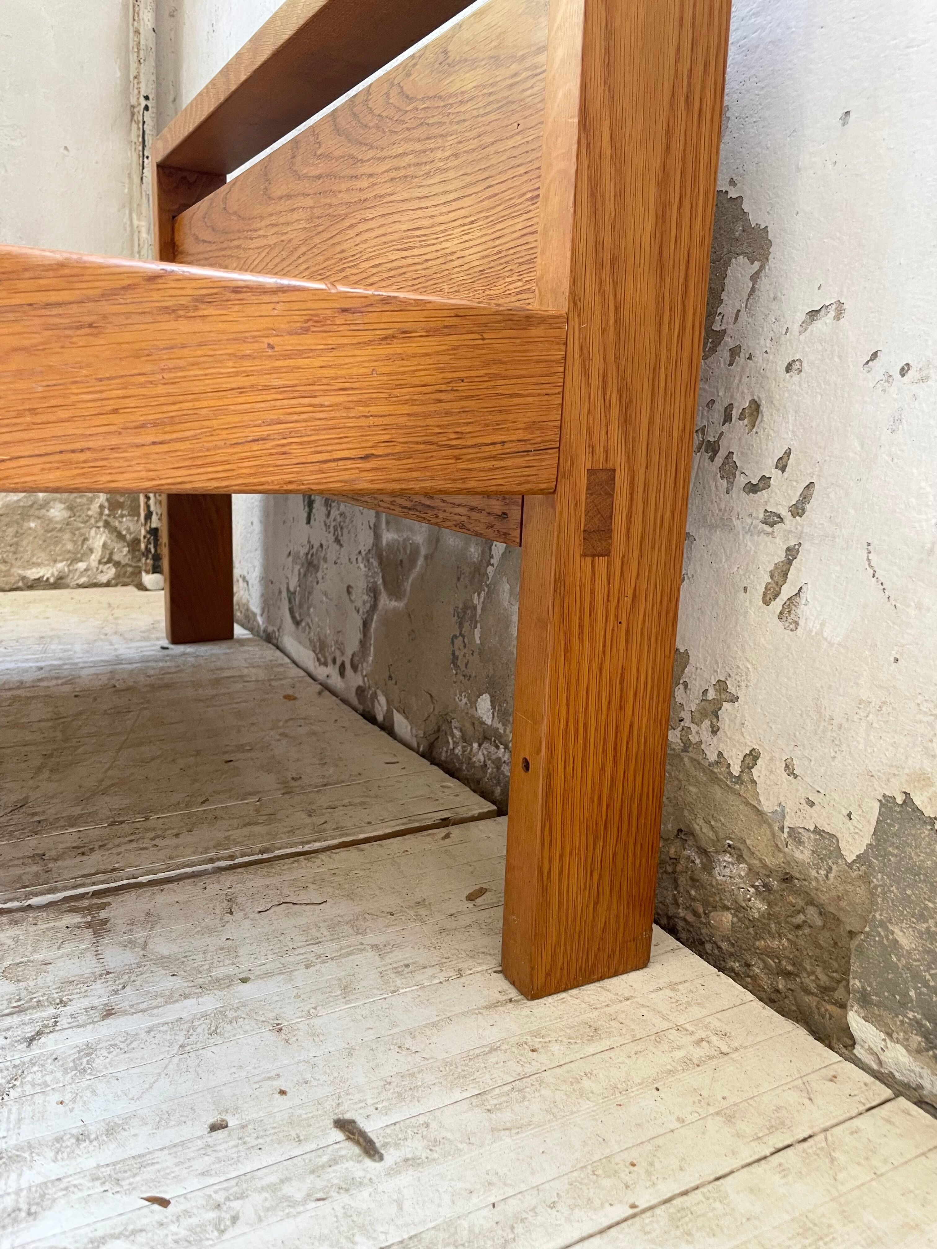 Daybed bed L06A in solid elm Chapo