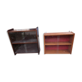 Lot of vintage display cases