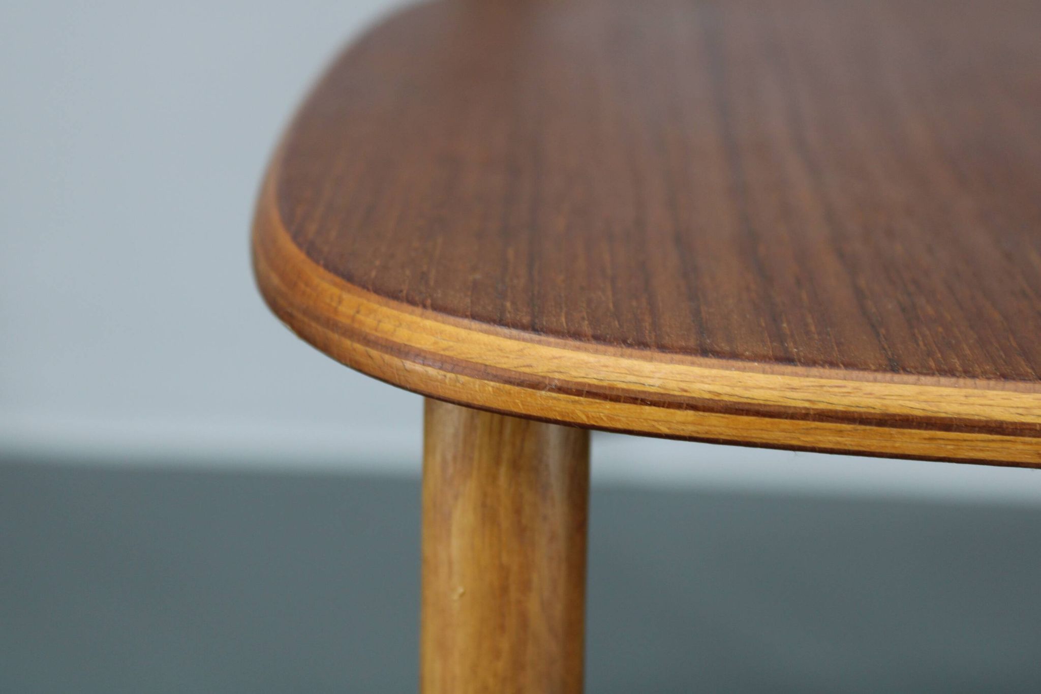 1960s Ib Kofod Larsen Set of 4 dining Chairs in Teak Finish, Denmark
