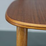 1960s Ib Kofod Larsen Set of 4 dining Chairs in Teak Finish, Denmark