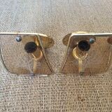 4 vintage wall lamps