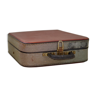 Black and white graphic vintage case