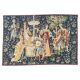 Hand-screen printed tapestry "concert of fountains"