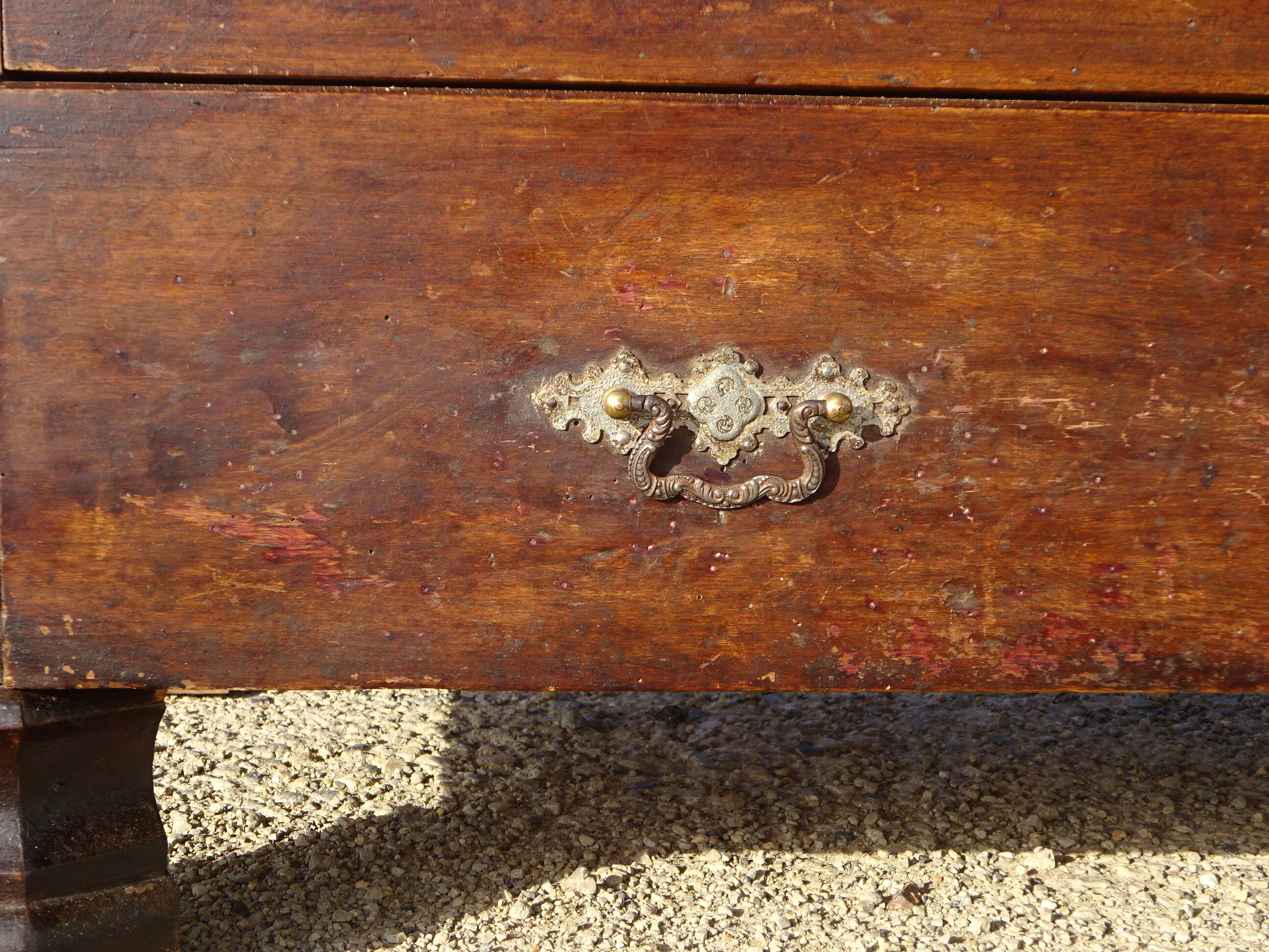 Louis Philippe style walnut wardrobe