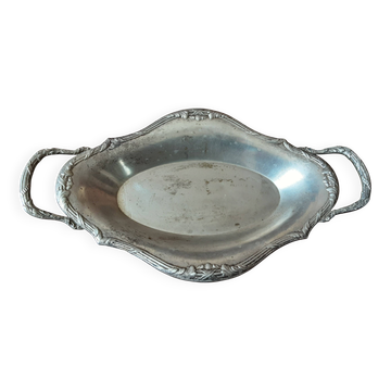 Vintage metal plate