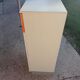 Allibert small vanity cabinet bathroom orange 1970