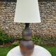 Large vintage ceramic lamp base from Vallauris