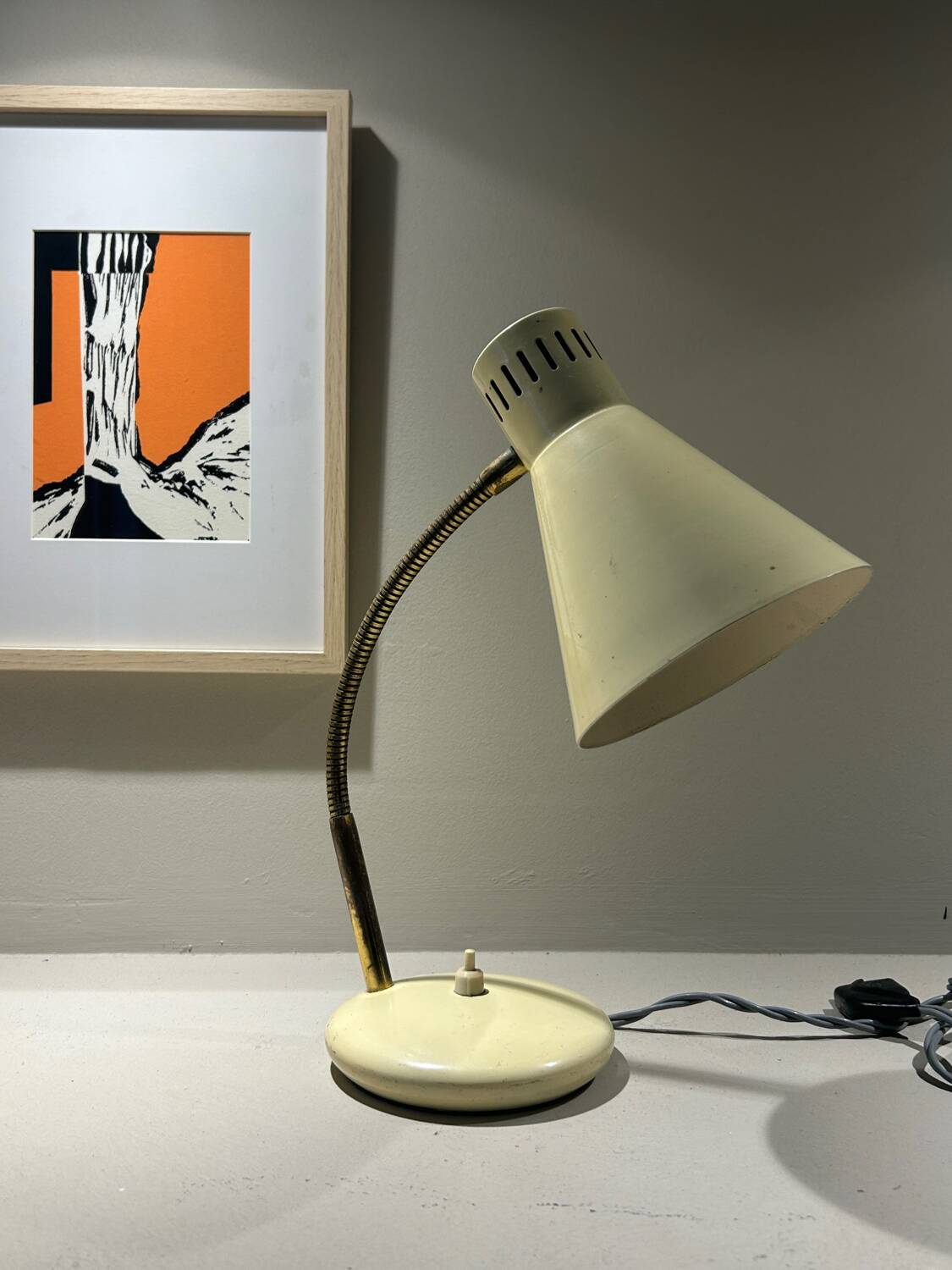 Mid-century vintage lamp