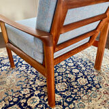 Danish Komdort armchair pair in teak – 1960s