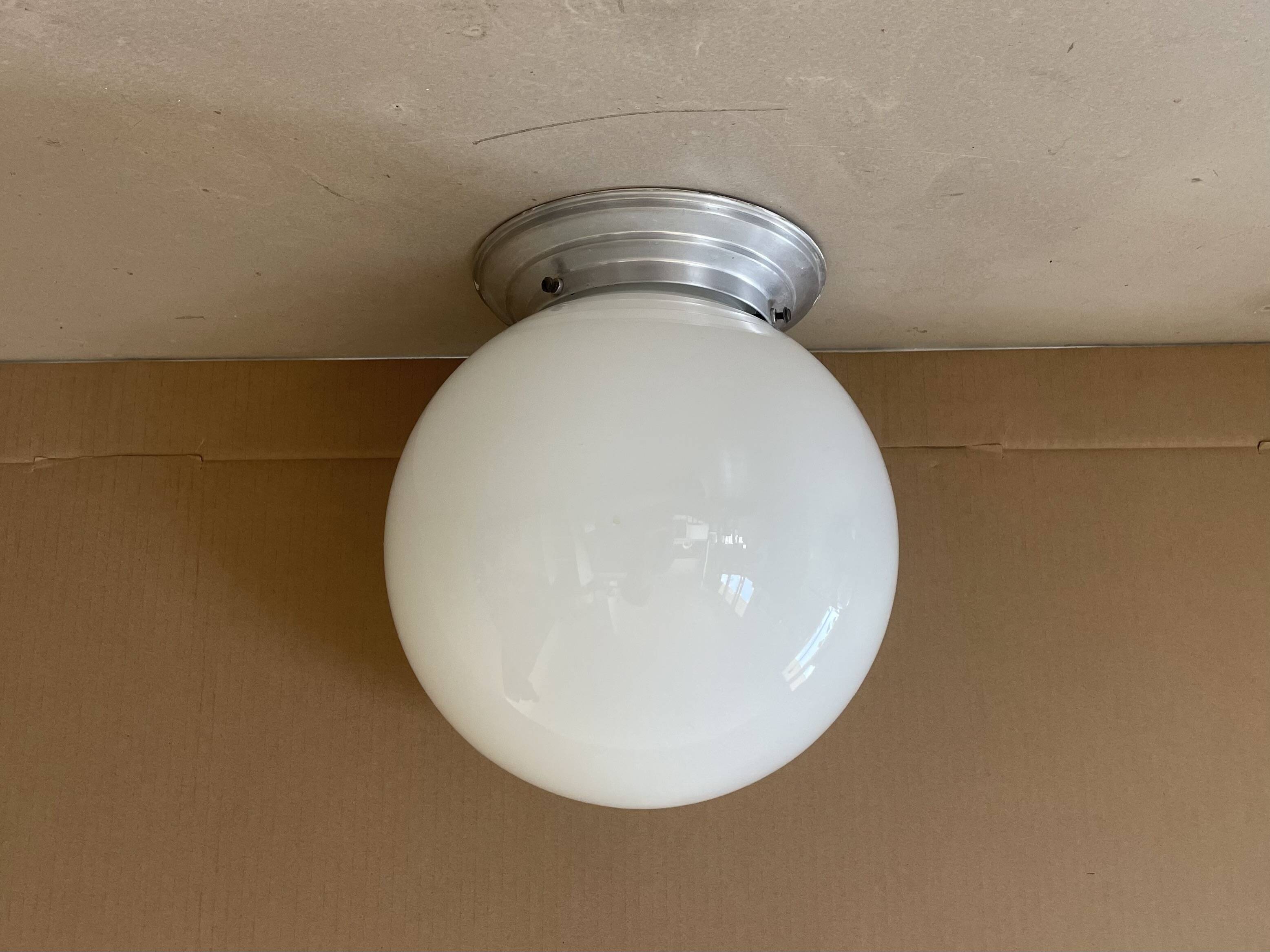 Large old ceiling light D25cm