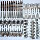 LCF Le Couvert Français cutlery set 60 place settings dessert table modernist design 1950