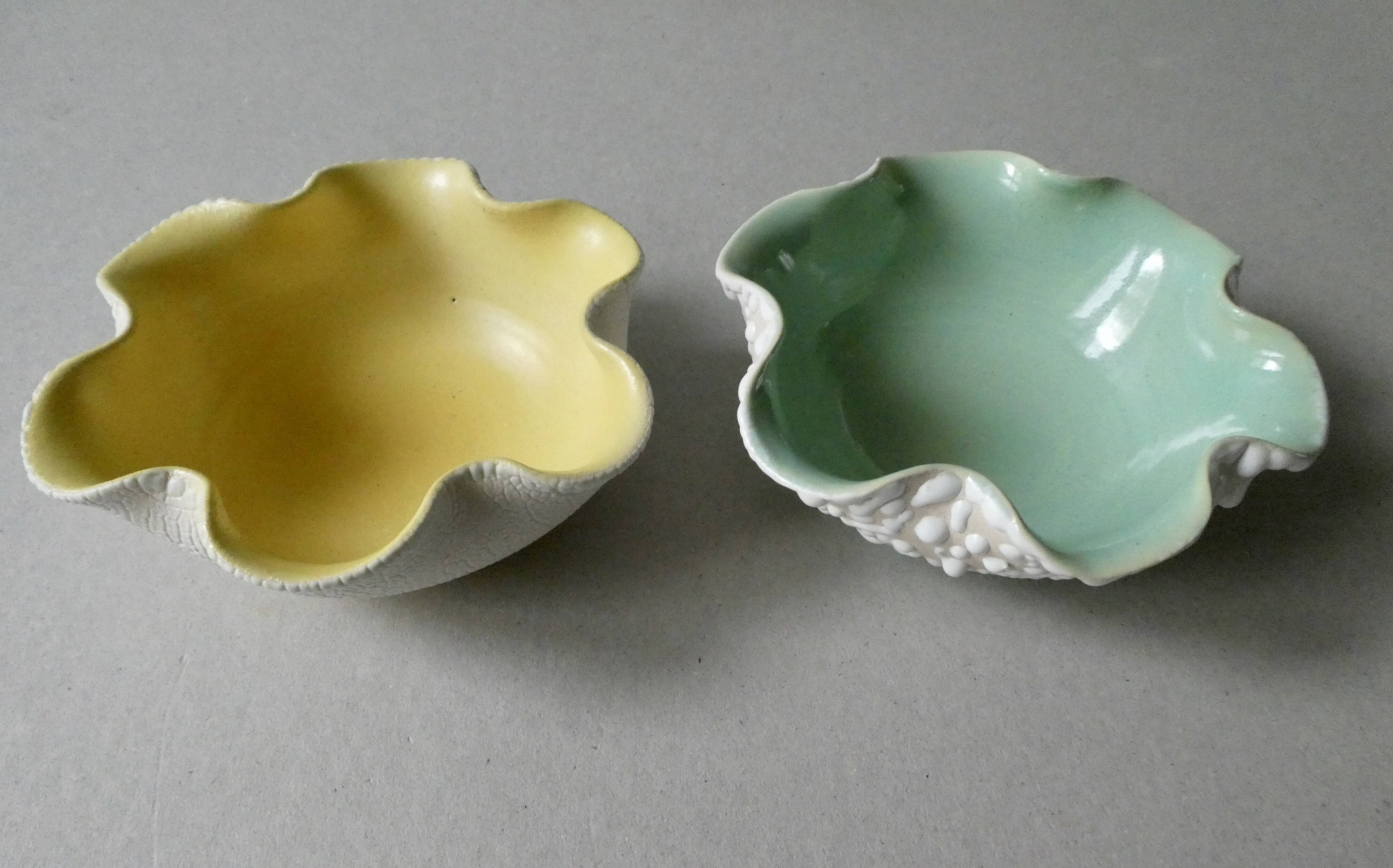 Set of 2 Lude ceramic cups from the 50/60