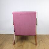 Fauteuil vintage B-310 VAR rose jade structurel années 1970 - 2 exemplaires disponibles