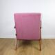 Vintage armchair B-310 VAR pink Jade structural 1970s - 2 pieces available
