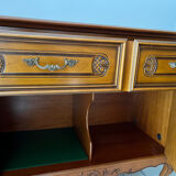 Cherry wood TV stand