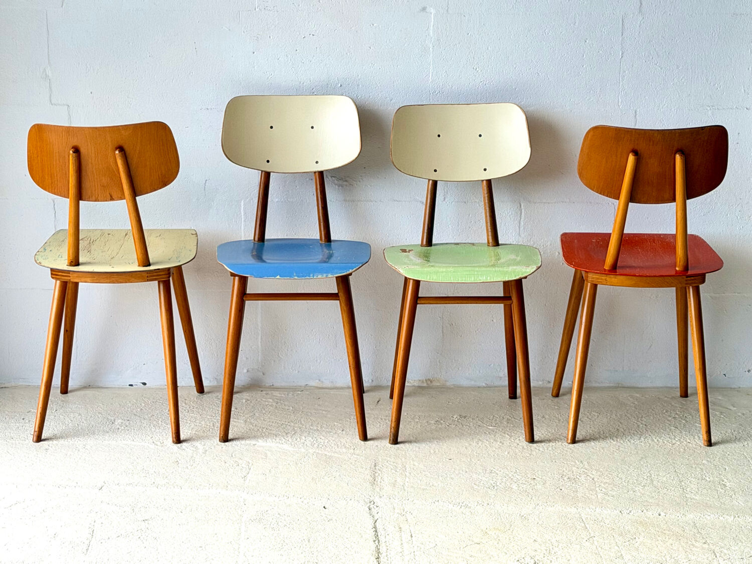 Dining Chairs by TON, 1960’