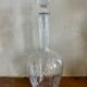 Antique molded glass carafe