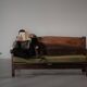 Mountain bench, folk art, 1800