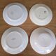 Lot 4 assiettes vintage faïence années 60