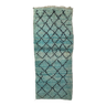 Tapis Marocain Marmoucha vert - 259 x 103 cm