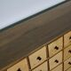 Vintage apothecary furniture in pine Netherlands 1950s