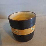 4 tasses à café en grès