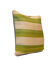 Scatter cushion modern cream green striped cushion cover