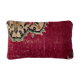 Vintage turkish rug cushion cover, 30 x 50 cm