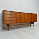 1960s vintage large minimalistic mid-century teak sideboard