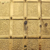 1960's brass magazine rack