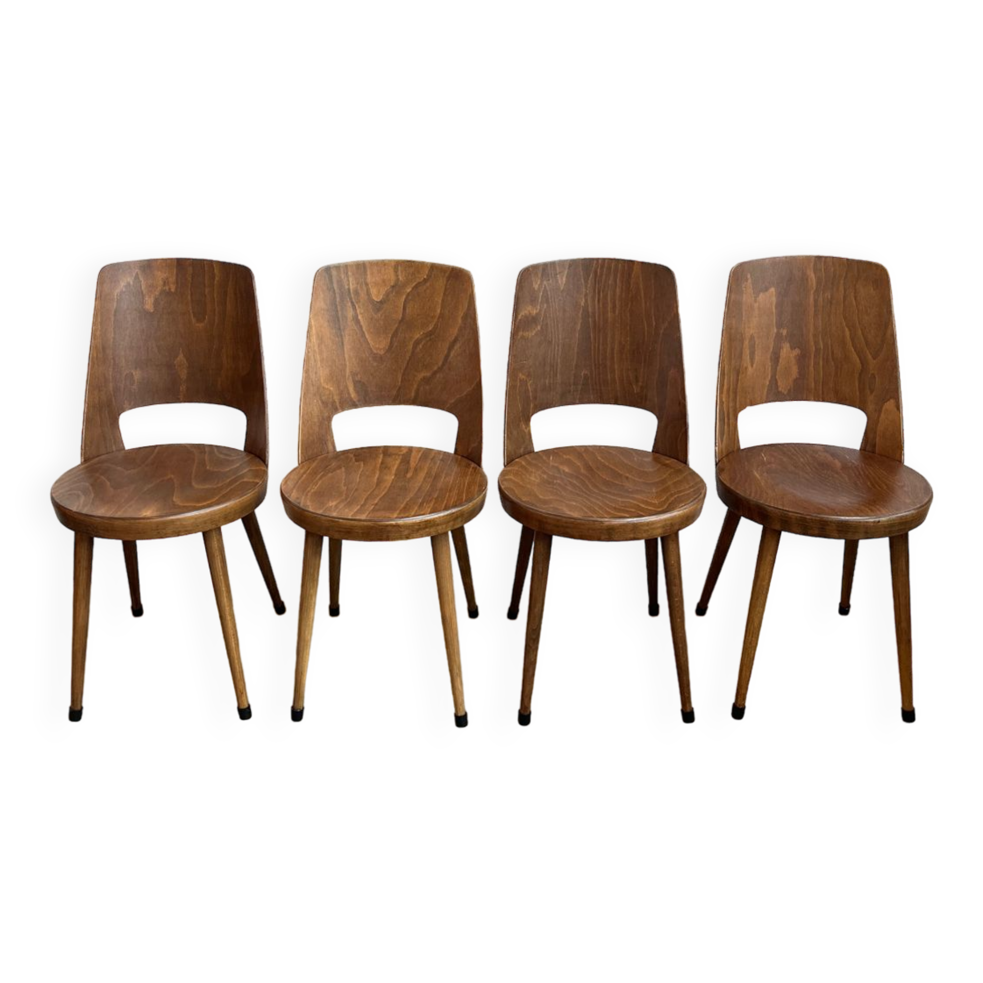 4 Mondor chairs by Baumann