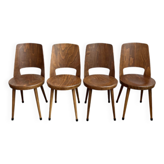 4 Mondor chairs by Baumann
