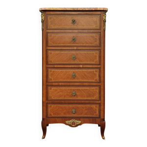 Semainier style Louis - dessus