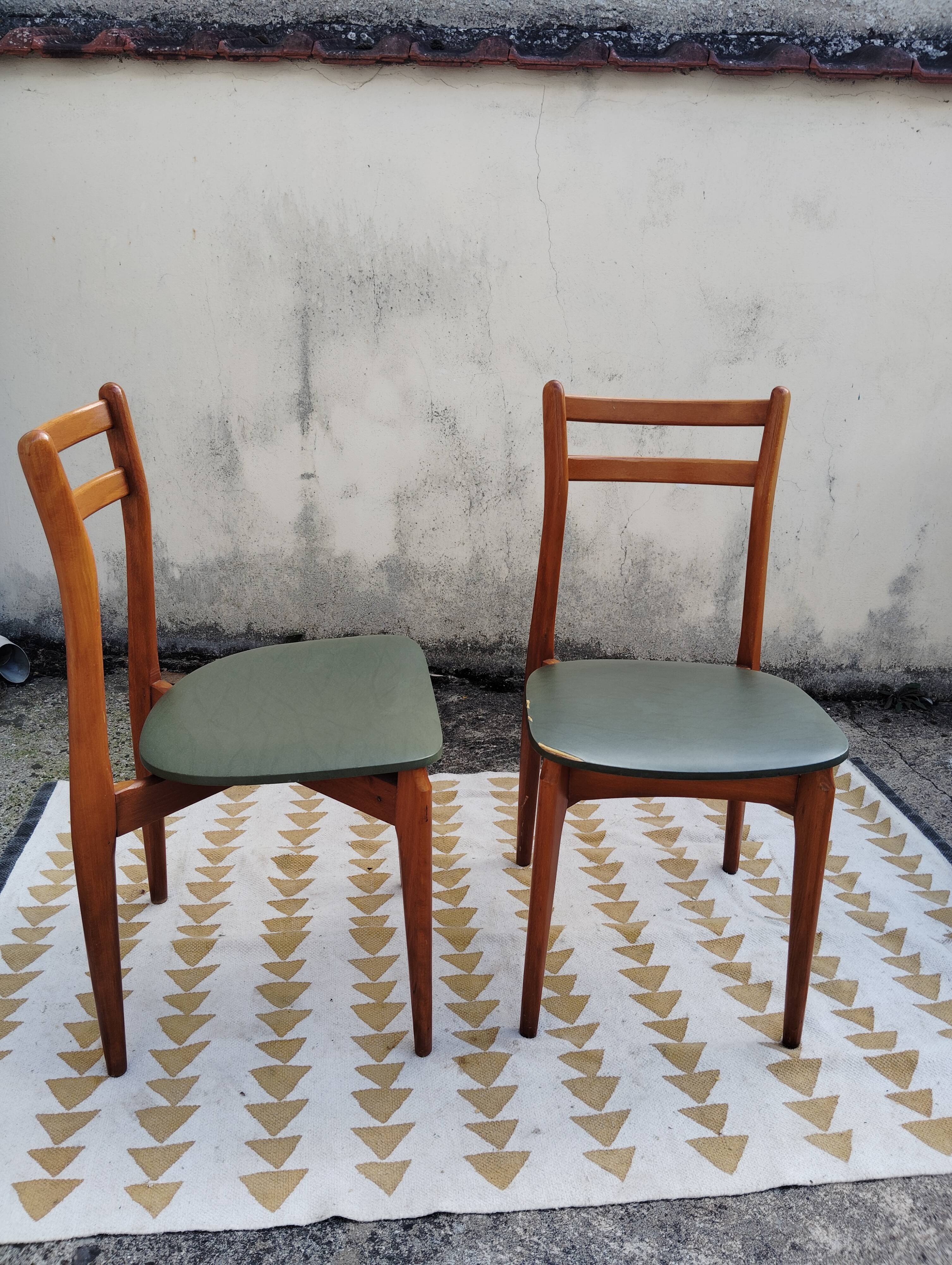 Pair of Scandinavian-inspired chairs