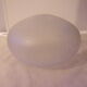 Art Deco oval glass globe pendant light