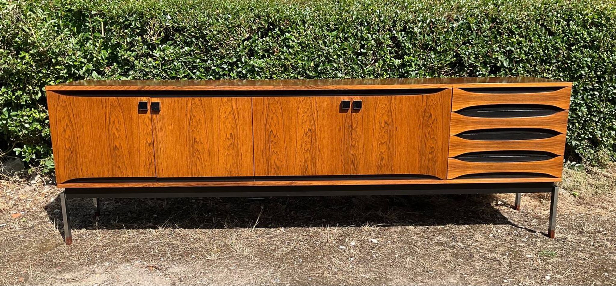 Rosewood sideboard by Alfred Hendrickx for Belform from the 1960s