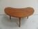 Mid Century moon-shaped coffee table