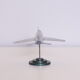 Maquette avion en aluminium, années 1950