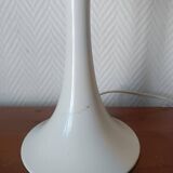 1970s orange bird tulip lamp