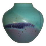 vase de chine   en gres emaille