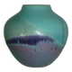 china enameled stoneware vase