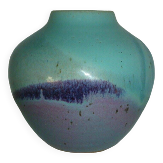 vase de chine   en gres emaille